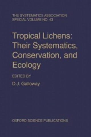 Kniha Tropical Lichens 