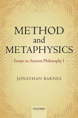 Βιβλίο Method and Metaphysics Jonathan Barnes