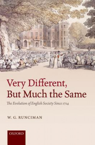 Carte Very Different, But Much the Same W. G. Runciman