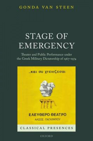 Kniha Stage of Emergency Gonda Van Steen