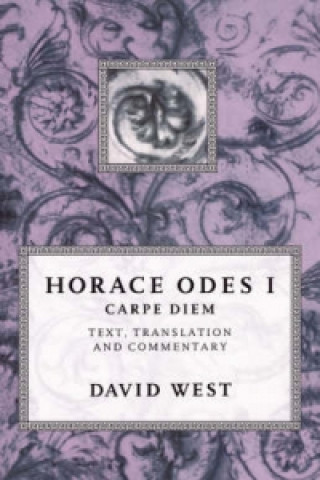 Książka Horace: Odes I: Carpe Diem Horace