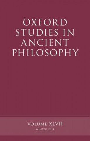 Könyv Oxford Studies in Ancient Philosophy, Volume 47 Brad Inwood