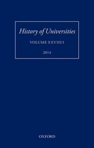 Książka History of Universities Mordechai Feingold