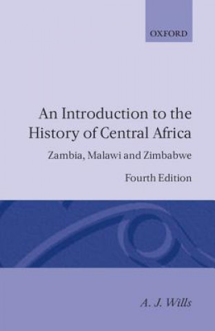 Carte Introduction to the History of Central Africa Alfred J. Wills
