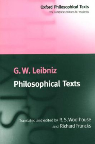Kniha Philosophical Texts G. W. Leibniz