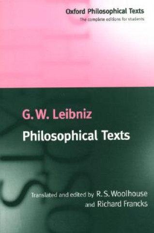 Buch Philosophical Texts G. W. Leibniz