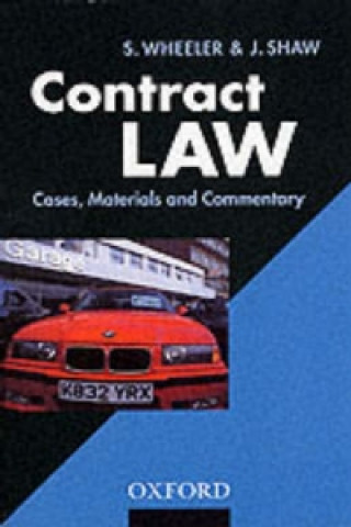 Knjiga Contract Law Josephine Shaw