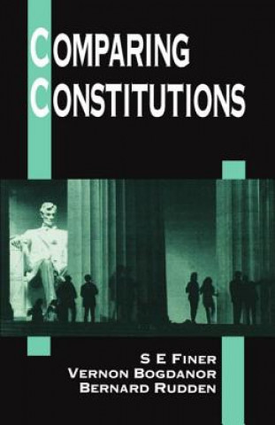 Książka Comparing Constitutions S.E. Finer