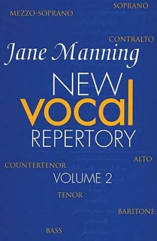 Βιβλίο New Vocal Repertory 2 Jane Manning