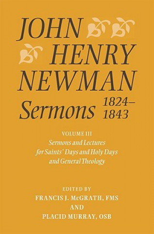 Knjiga John Henry Newman Sermons 1824-1843 Francis J. McGrath