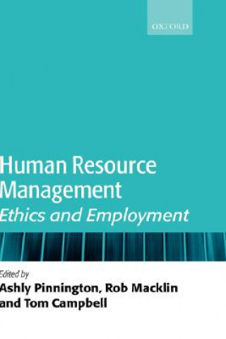 Книга Human Resource Management Ashly Pinnington