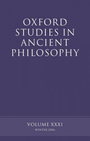 Carte Oxford Studies in Ancient Philosophy XXXI David Sedley