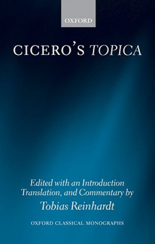 Book Cicero's Topica Marcus Tullius Cicero