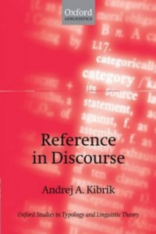 Book Reference in Discourse Andrej A. Kibrik