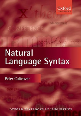 Kniha Natural Language Syntax Peter W. Culicover