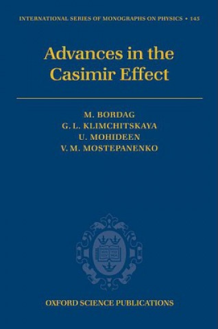 Buch Advances in the Casimir Effect Michael Bordag