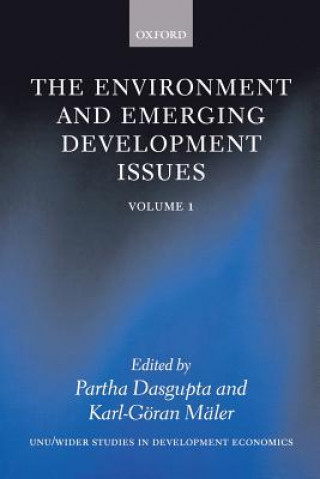 Carte Environment and Emerging Development Issues: Volume 1 Karl-Goran Maler