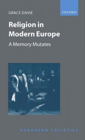 Książka Religion in Modern Europe Grace Davie