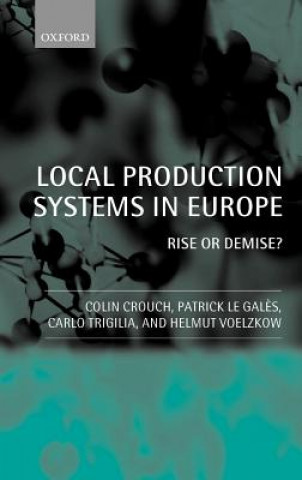 Könyv Local Production Systems in Europe: Rise or Demise? Colin Crouch