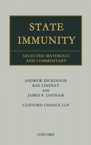 Knjiga State Immunity Professor Andrew Dickinson