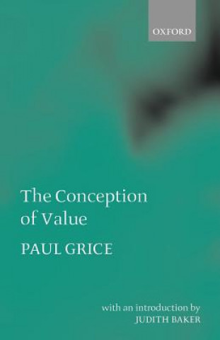 Buch Conception of Value Paul Grice