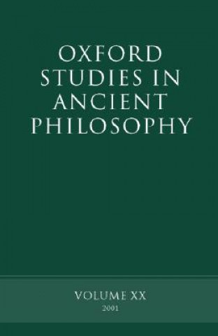 Könyv Oxford Studies in Ancient Philosophy David N. Sedley