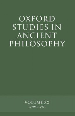 Könyv Oxford Studies in Ancient Philosophy David Sedley