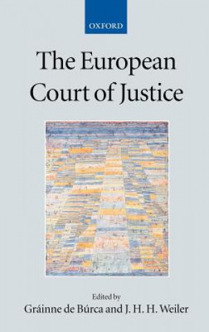 Könyv European Court of Justice Grainne De Burca