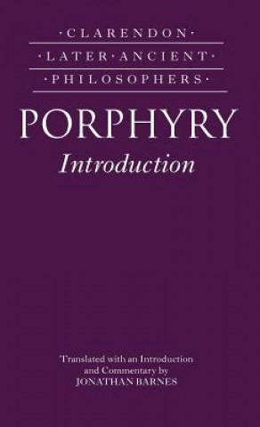 Kniha Porphyry's Introduction Jonathan Barnes