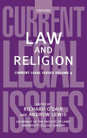 Knjiga Law and Religion Andrew Lewis