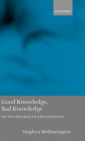 Kniha Good Knowledge, Bad Knowledge Stephen Cade Hetherington