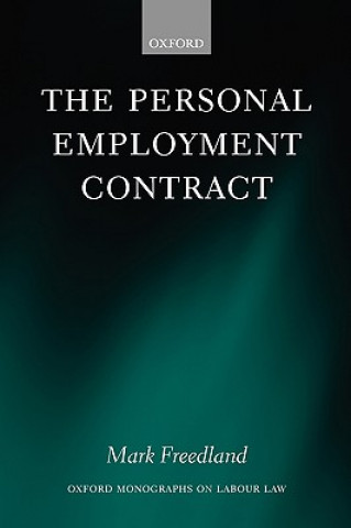 Knjiga Personal Employment Contract Mark Freedland