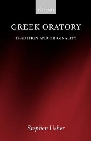 Kniha Greek Oratory Stephen Usher