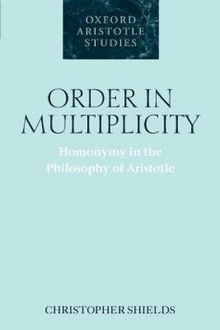 Book Order in Multiplicity Christopher Shields