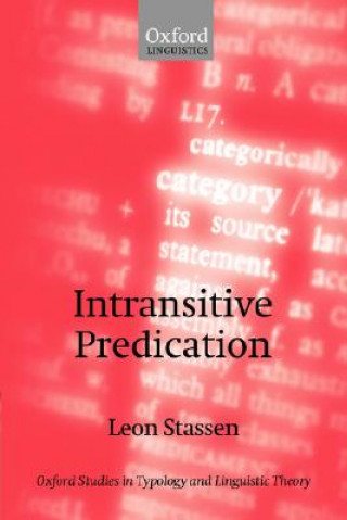 Книга Intransitive Predication Stassen