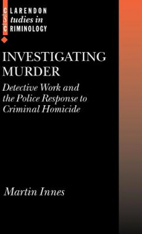 Kniha Investigating Murder Martin Innes