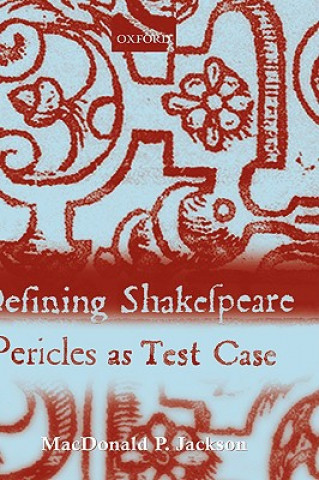 Book Defining Shakespeare MacDonald P. Jackson