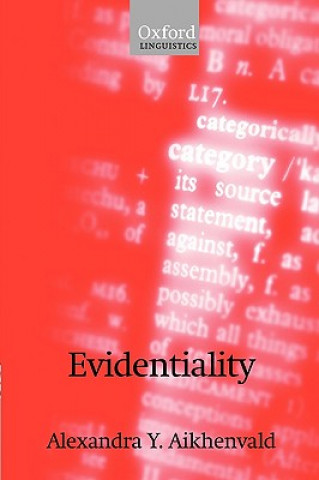Book Evidentiality Alexandra Aikhenvald