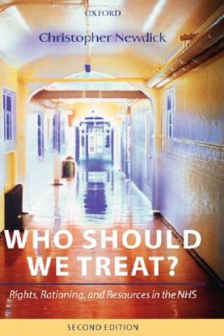 Carte Who Should We Treat? Christopher Newdick