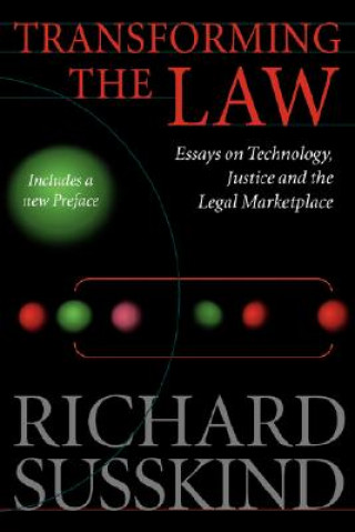 Könyv Transforming the Law Richard E. Susskind