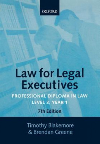 Carte Law for Legal Executives Timothy Blakemore