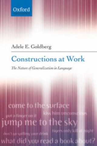 Knjiga Constructions at Work Adele Goldberg