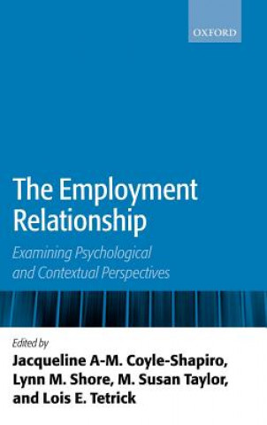 Könyv Employment Relationship Jacqueline A. Coyle-Shapiro