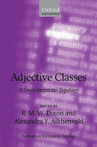 Kniha Adjective Classes R. M. W. Dixon