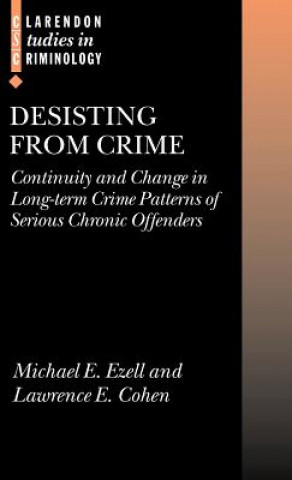 Kniha Desisting from Crime Michel E. Ezell