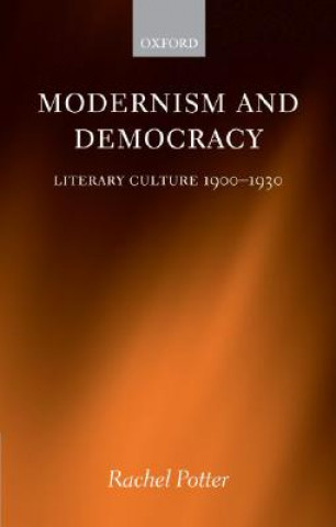 Βιβλίο Modernism and Democracy Rachel Potter