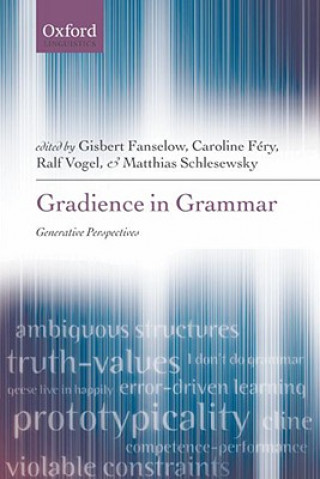 Könyv Gradience in Grammar Gisbert Fanselow