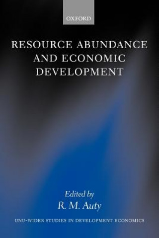 Knjiga Resource Abundance and Economic Development R. M. Auty