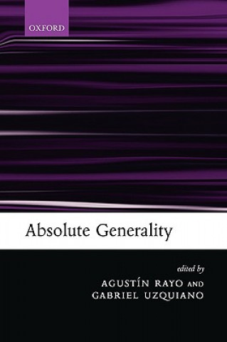 Βιβλίο Absolute Generality Agustín Rayo