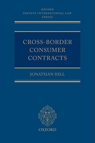 Книга Cross-Border Consumer Contracts Jonathan Hill